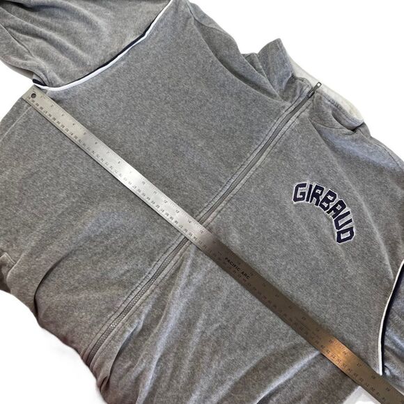 Vintage Y2K MARITHE FRANCOISE GIRBAUD Velour Full Zip Track Jacket - Picture 9 of 11